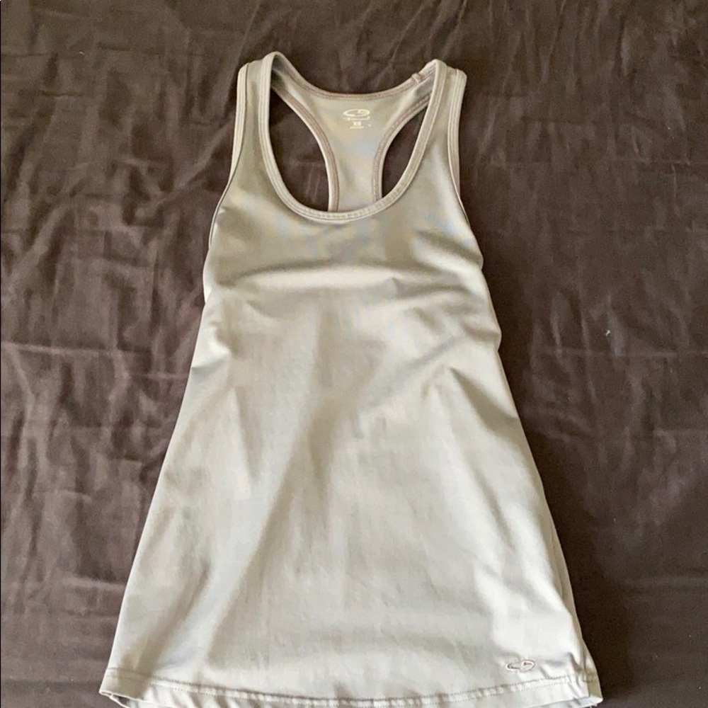 Racer back workout tank top